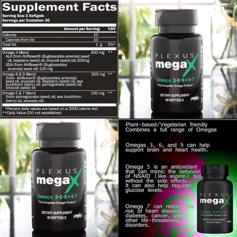 plexus megax info sheet
